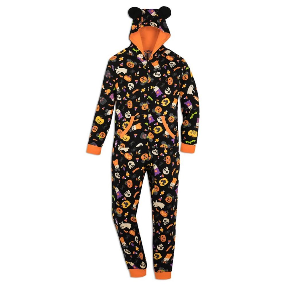 Mickey Mouse Halloween One-Piece Pajama for Adults XL